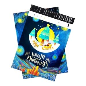 Christmas 20/ 10x13 Shipping Polymailers Non Padded